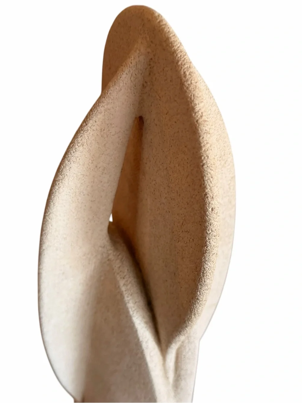 Vintage Granulated Floor Mid Century Modern Sculpture